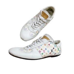 louis vuitton rainbow monogram shoes
